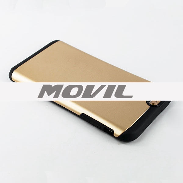 NP-2141 Combinación tpu   pc funda para Apple iPhone 6 plus-1